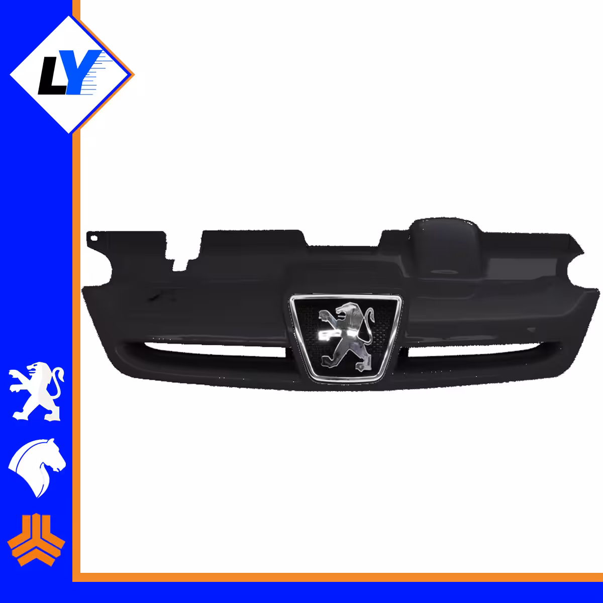 جلوپنجره پارس (مشکی،سفید،نوک مدادی)