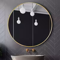 آینه مدل گرد فلزی طرح ظریف کد F-80