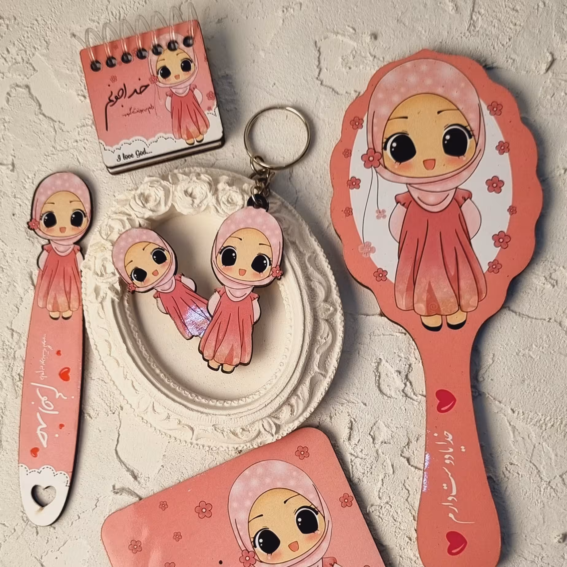 هدیه جشن تکلیف ست 6 عددی چوبی 