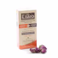 کرم ضد آفتاب فاقد چربی با پوشش کرم پودر SPF 30 ( بژ روشن ) الارو OIL FREE LIGHT BEIGE SUN SCREEN CREAM SPF30  ELLARO
