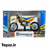 ماکت فلزی موتور تریل برند ویلی مدل HUSQVARNA CR125