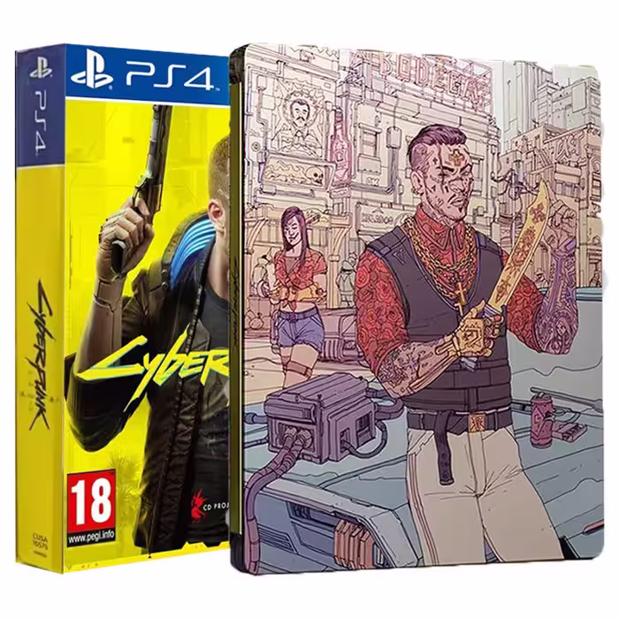 Cyberpunk 2077 Valentinos Steelbook Edition – PS4