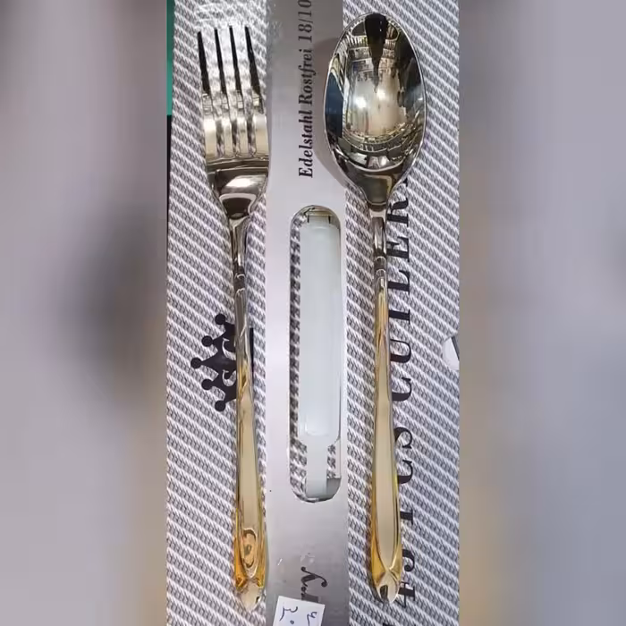 سرویس قاشق چنگال 30 نفره اس جی مدل 304g