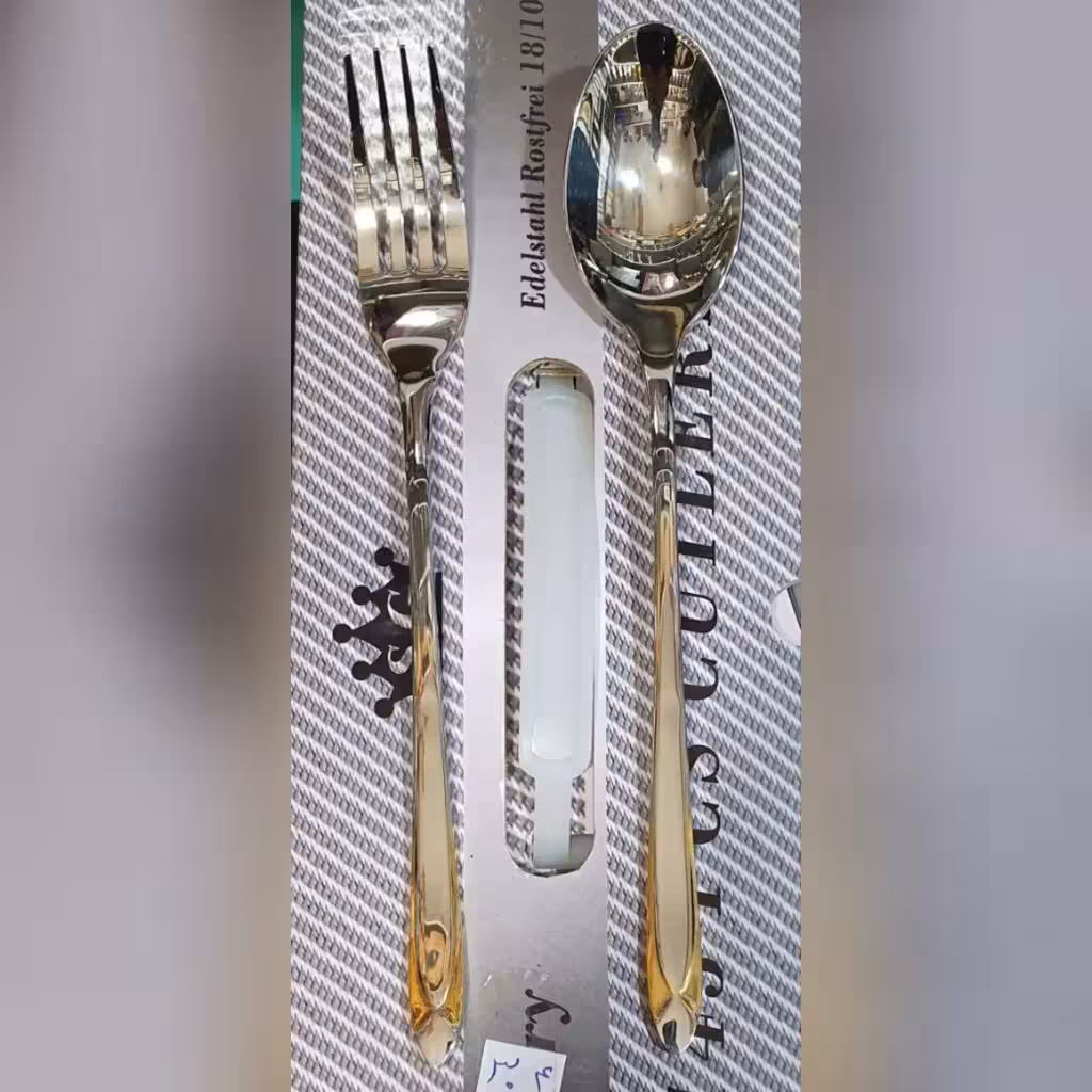 سرویس قاشق چنگال 30 نفره اس جی مدل 304g