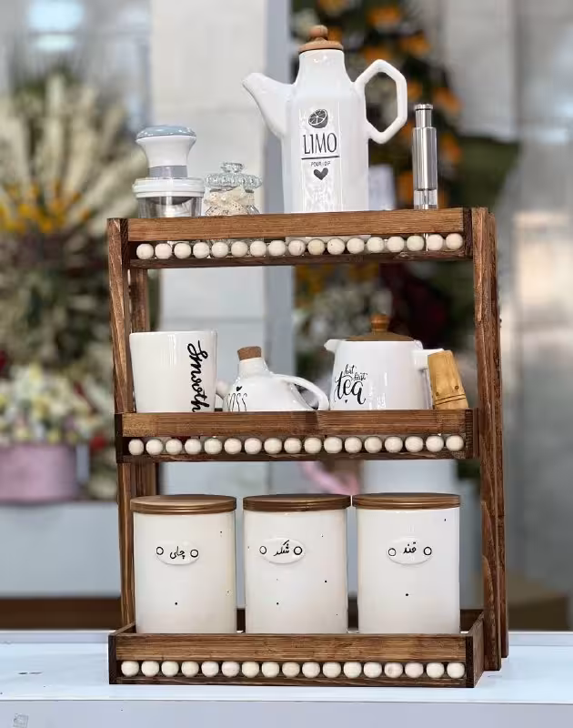 استند 3طبقه مهره دار (پست پیشتاز پس کرایه)