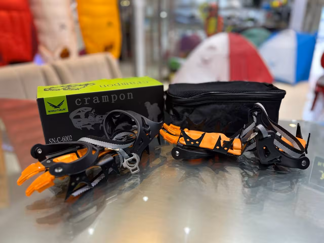 کرامپون 18 شاخه تسمه اي اسنوهاک کد SN-C-6002