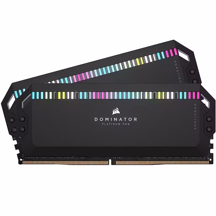 رم دسکتاپ کورسیر DOMINATOR PLATINUM RGB 64GB (2x32GB) 5200MHz DDR5 CL40