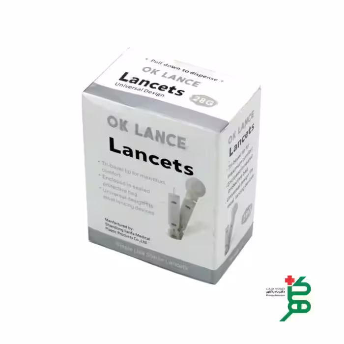 سوزن دو پر دستگاه اندازه گیری قند خون لنست Lancets