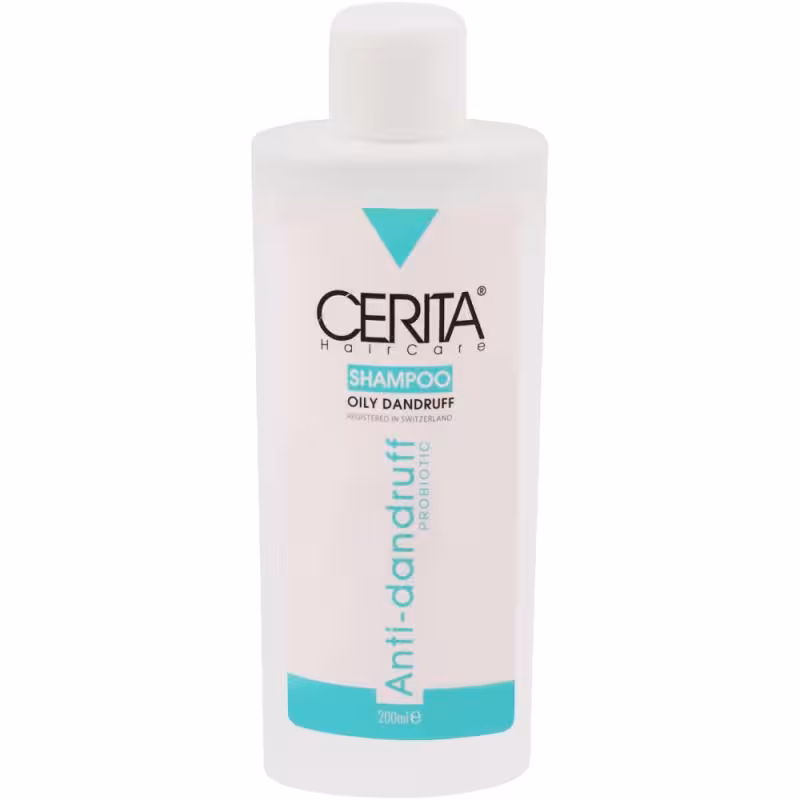 شامپو ضد شوره سریتا برای موهای چرب 200 میلی لیتر | Cerita Anti Dandruff Shampoo For Oily Hair