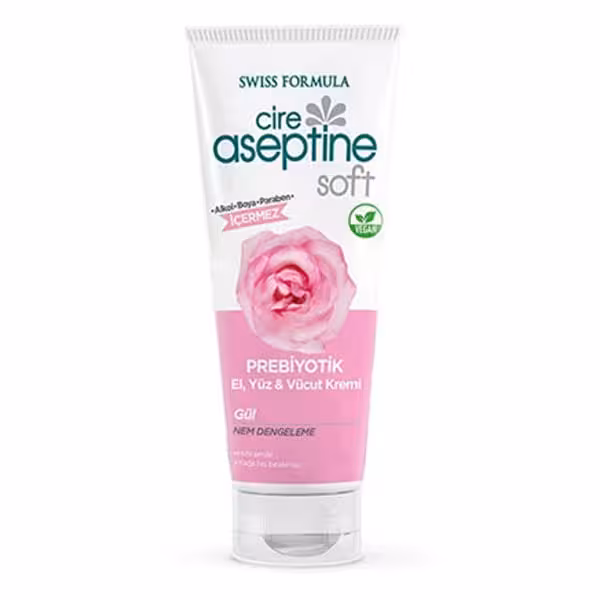 کرم مرطوب کننده سافت گل رز 75 میل آسپتین