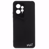 قاب ژله ای Porsche Design محافظ لنزدار مناسب برای Xiaomi Note12-4G-مشکی