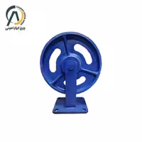 چرخ آهنی پاترولی روتراش پره ای ثابت قطر 300 میلی متر