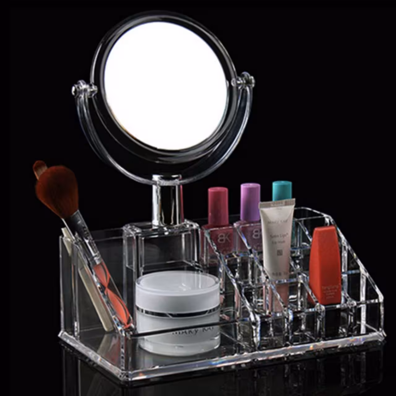 استند لوازم آرایشی آینه دار