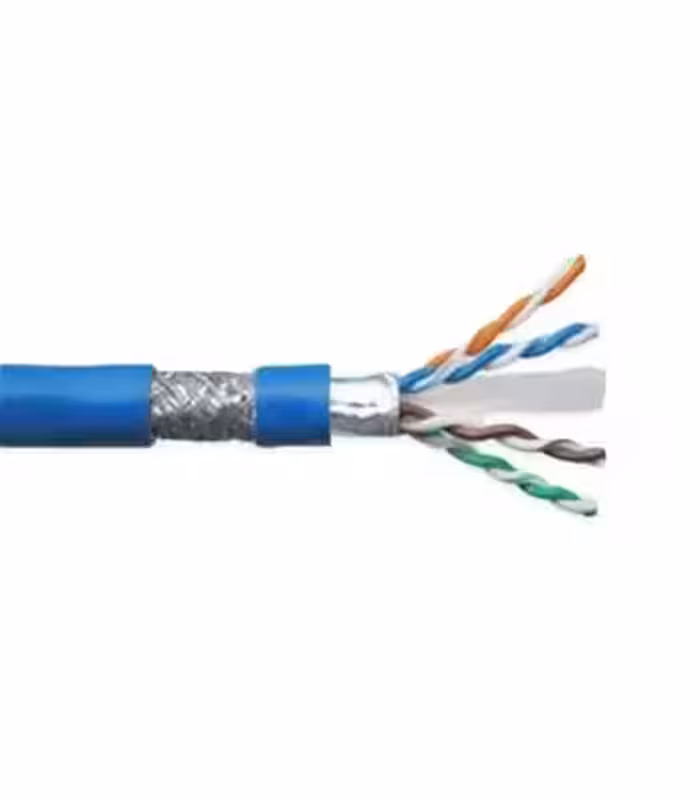 کابل شبکه CAT6 SFTP LEGRAND لگراند تمام مس فویل دار و شیلددار 30متری دو سر سوکت