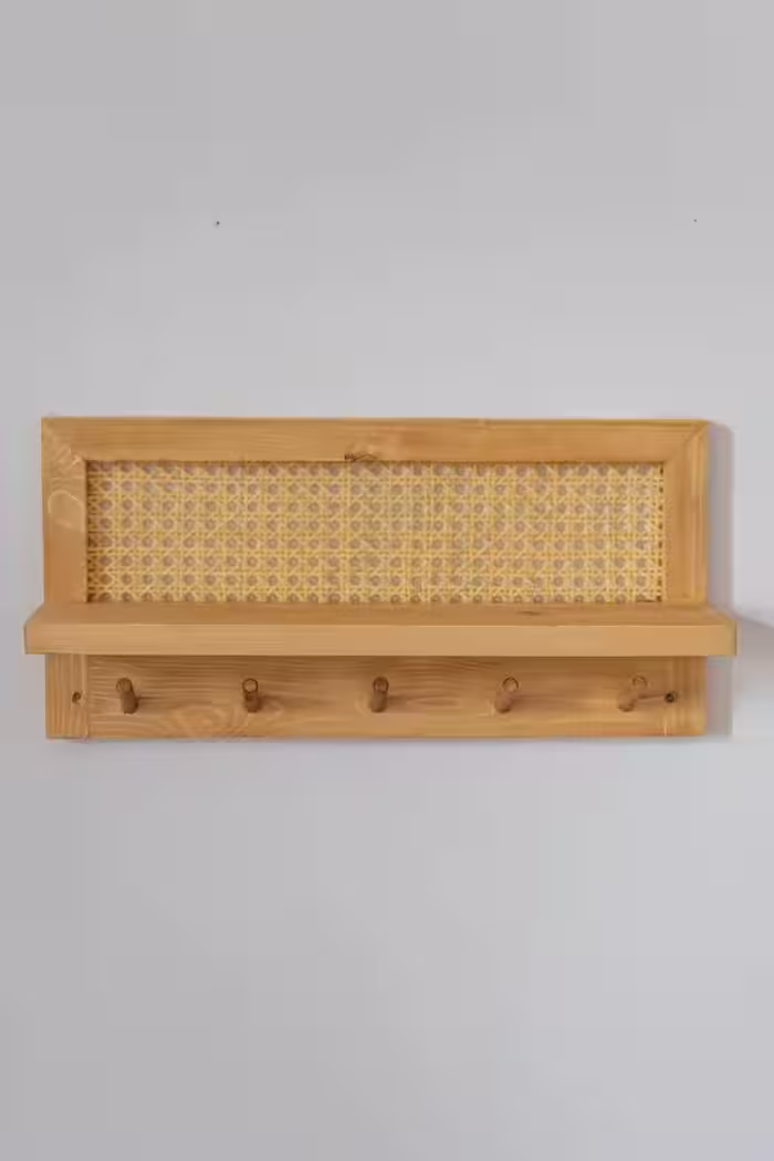 شلف آویزدار حصیری