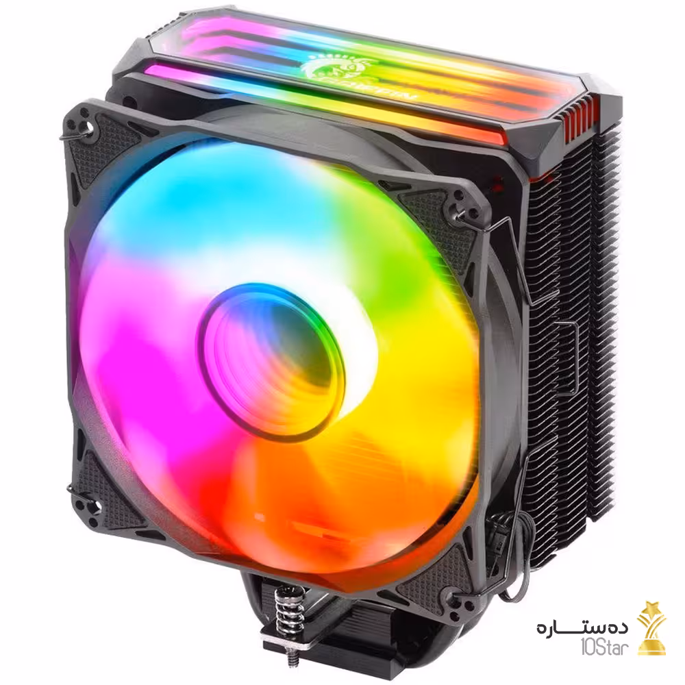 خنک کننده پردازنده گرین مدل NOTUS 400-ARGB ا GREEN NOTUS 400-ARGB CPU Air Cooler