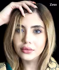 لنز چشم فصلی ایفوریا رنگ زئوس  Euphoria Lenses Monthly ZEUS color