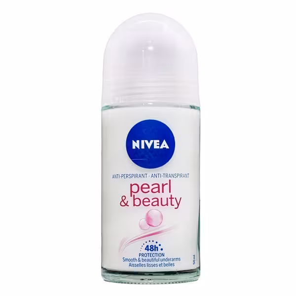 مام رول ضد تعریق زنانه پرل اند بیوتی نیوا NIVEA ROLL ON PEARL & BEAUTY 50 ML
