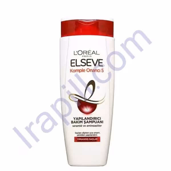 شامپو ترمیم کننده 5 کاره لورآل 450 میلی لیتر