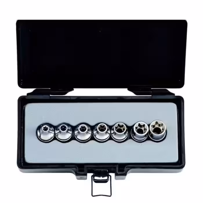 جعبه بکس فورس 7 پارچه 3/8 اینچ ستاره ای مدل 3073