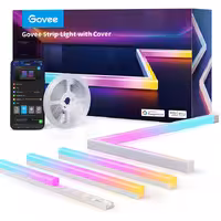 Govee RGBIC LED Strip Lights 5M with Covers