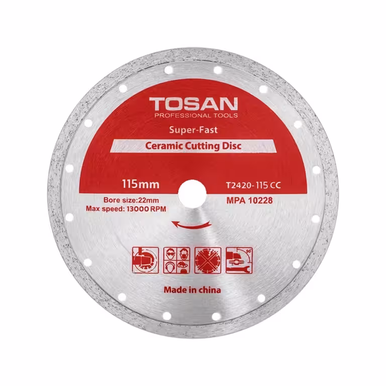 تیغه اره سرامیک‌بر 230 میلی‌متر توسن کد محصول: T2420-230CC