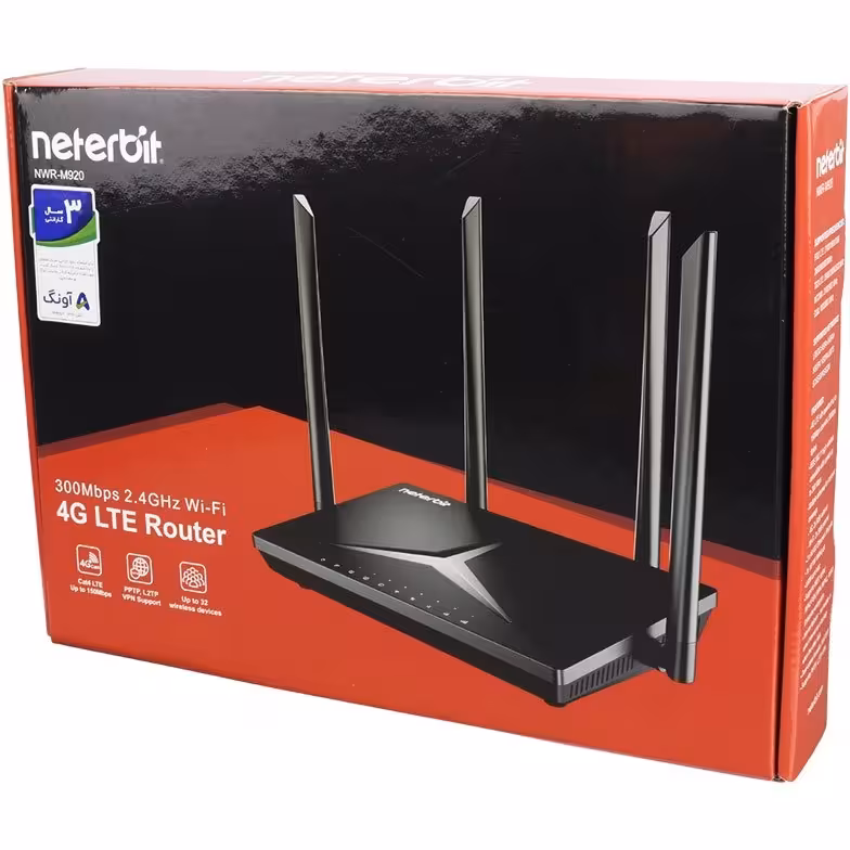 مودم روتر 4G نتربیت مدل NWR–M920