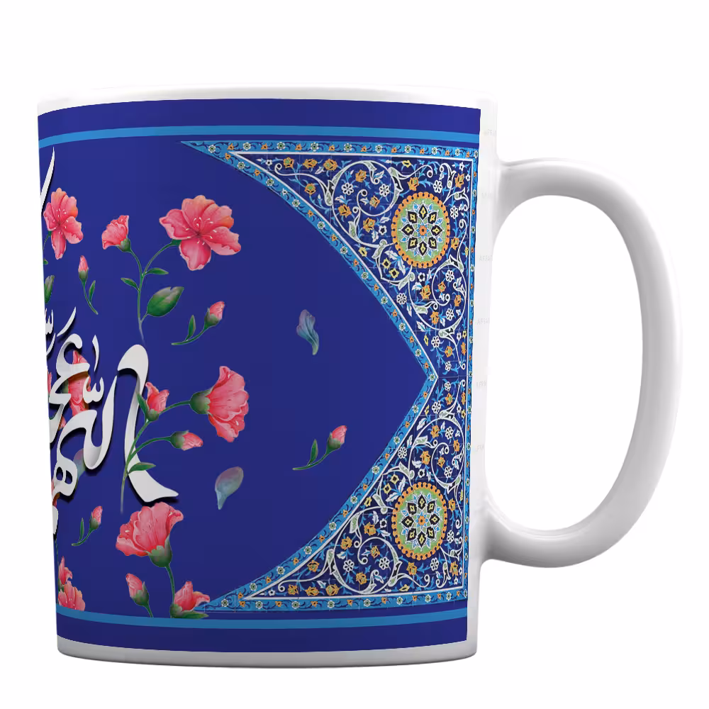 ماگ مدل کتیبه طرح مذهبی دعای فرج کد 70