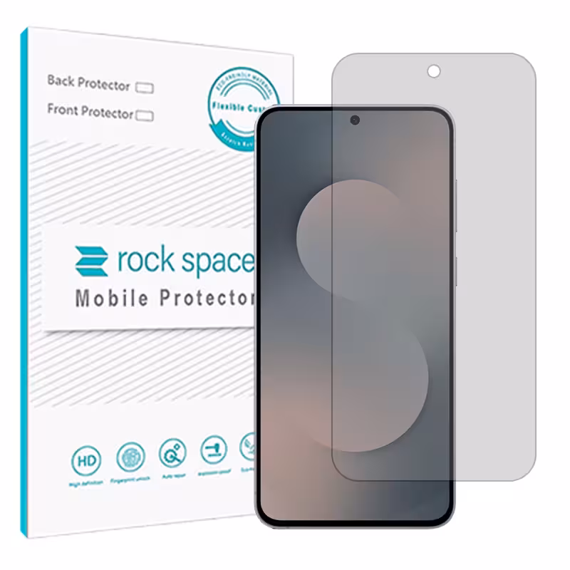 گلس سامسونگ Galaxy S25 FE مدل نانو هیدروژل مات برند راک اسپیس کد S