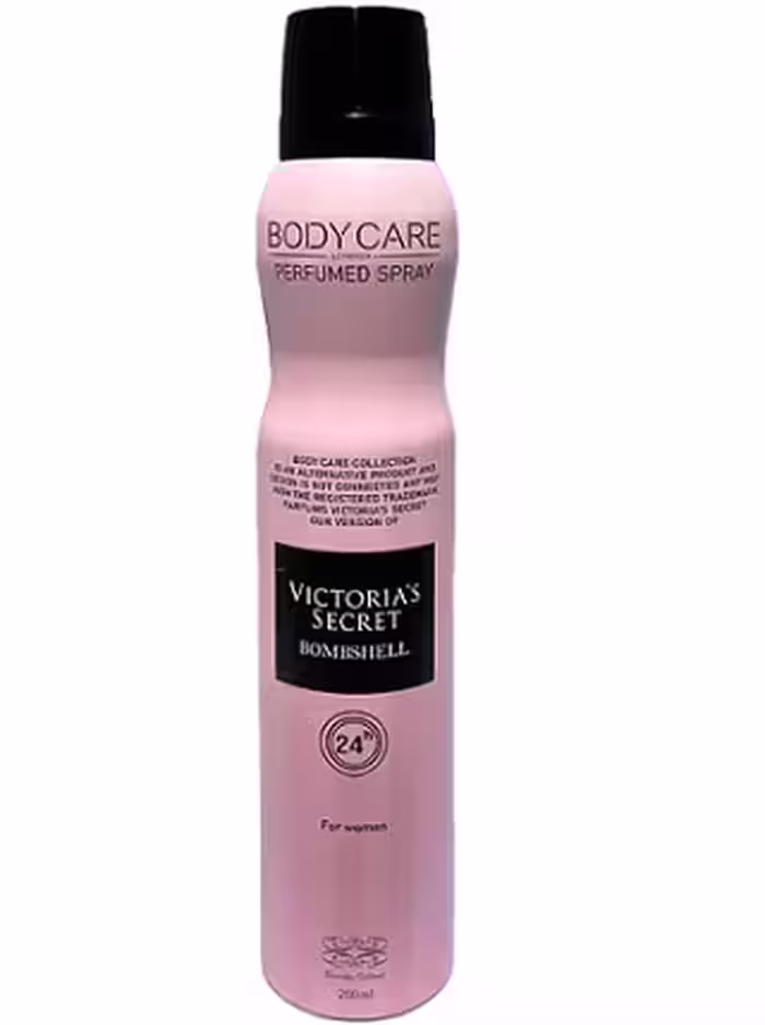 بادی کر اسپری بدن زنانه ویکتوریا سکرت بامشل Body Care Victoria’s Secret Bombshell) 200 ml)