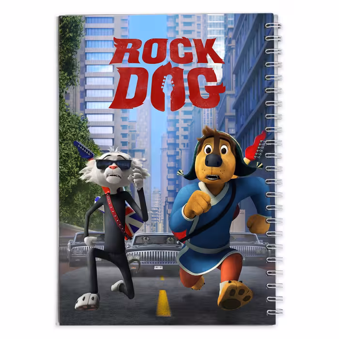 دفتر مشق کارتون راک داگ