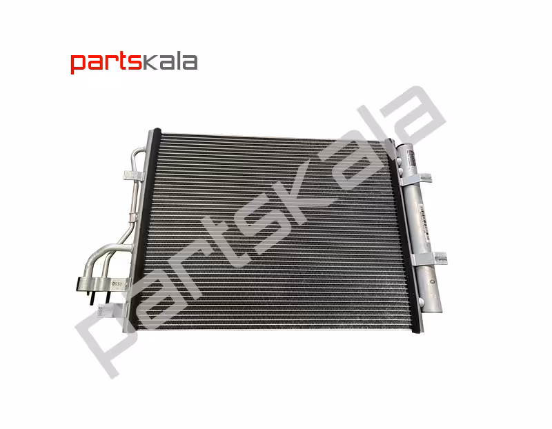 رادیاتور کندانسور کولر هیوندای i10 مونتاژ