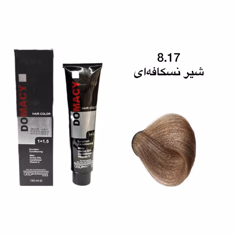 رنگ مو دوماسی 8.17