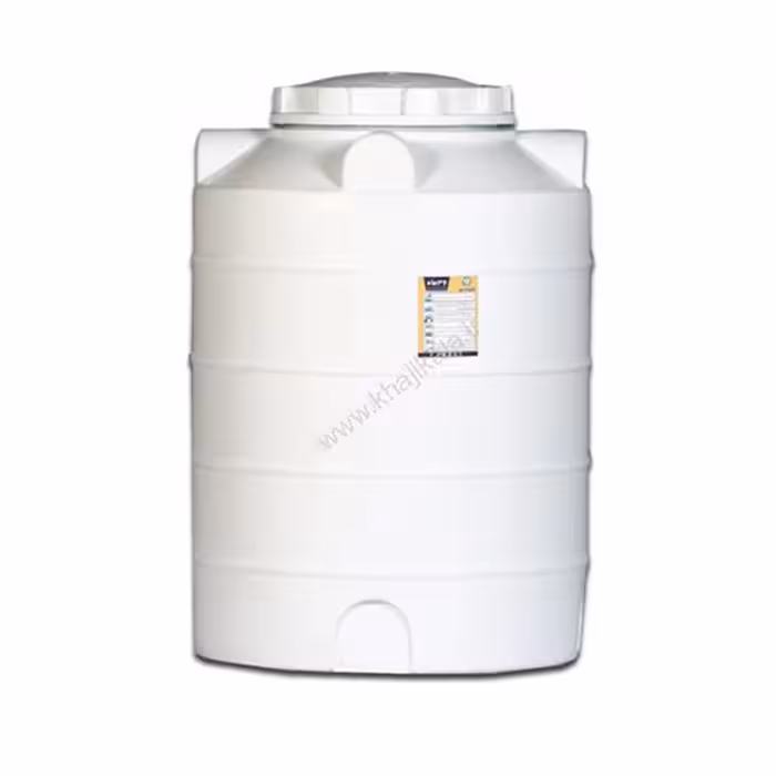 مخزن پلی اتیلن 500 لیتری خزر منبع عمودی 3 لایه khazarmanba