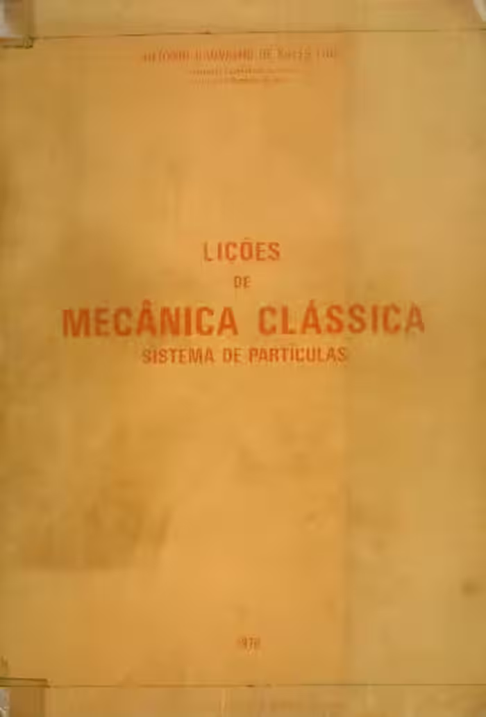 خرید و دانلود نسخه کامل کتاب Licoes de Mecanica Classica -Sistemas de Particulas