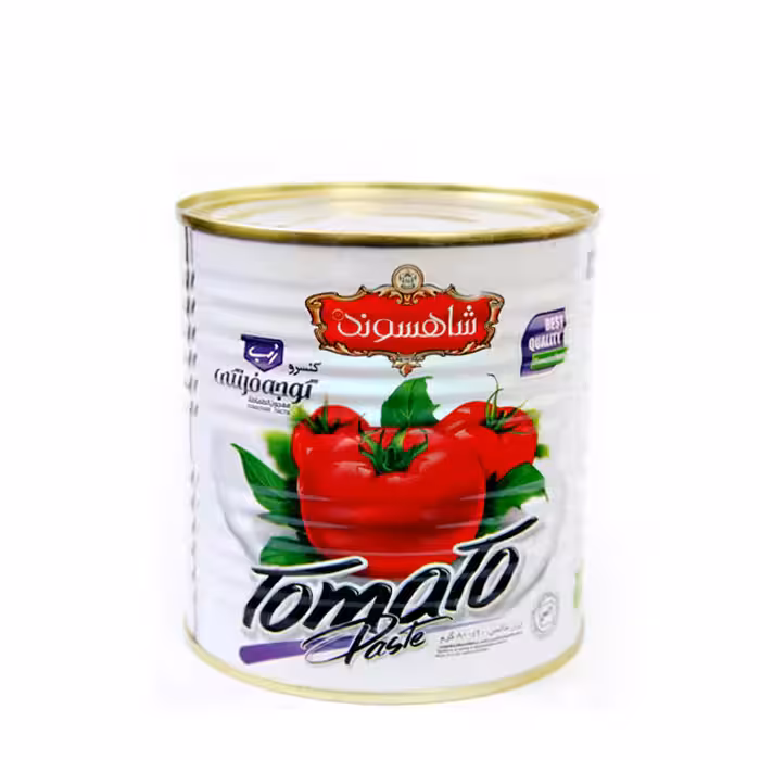 کنسرو رب گوجه فرنگی شاهسوند 800 گرمی