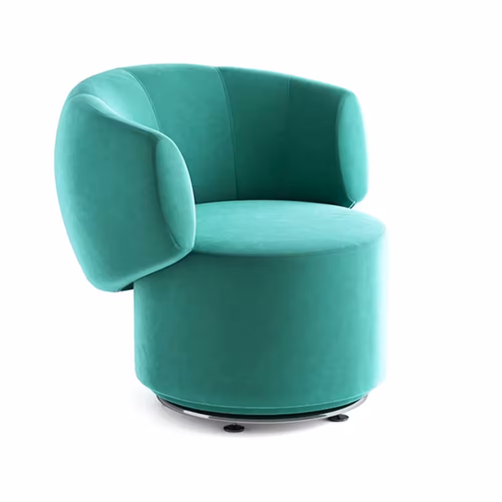 مبل تکنفره گردان هلگر مدل Round کد RC-112-02