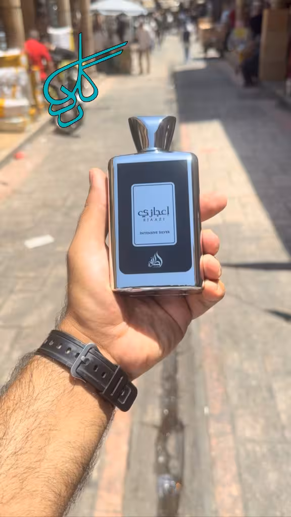 خرید ادکلن مردانه اعجازی نقرهای لطافه – Ejaazi Silver Lattafa خنک و شیک 100 میل کد 2915070 - ردگل