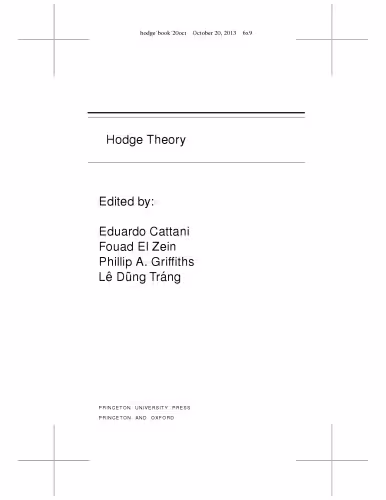 خرید و دانلود نسخه کامل کتاب Hodge Theory