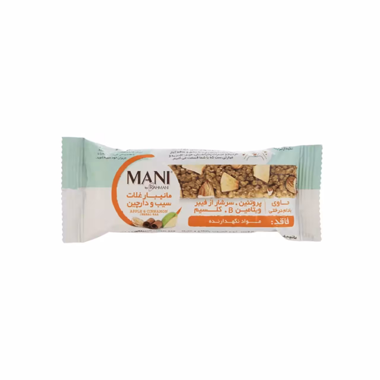 نات بار غلات سیب و دارچین مانی – 30 گرم