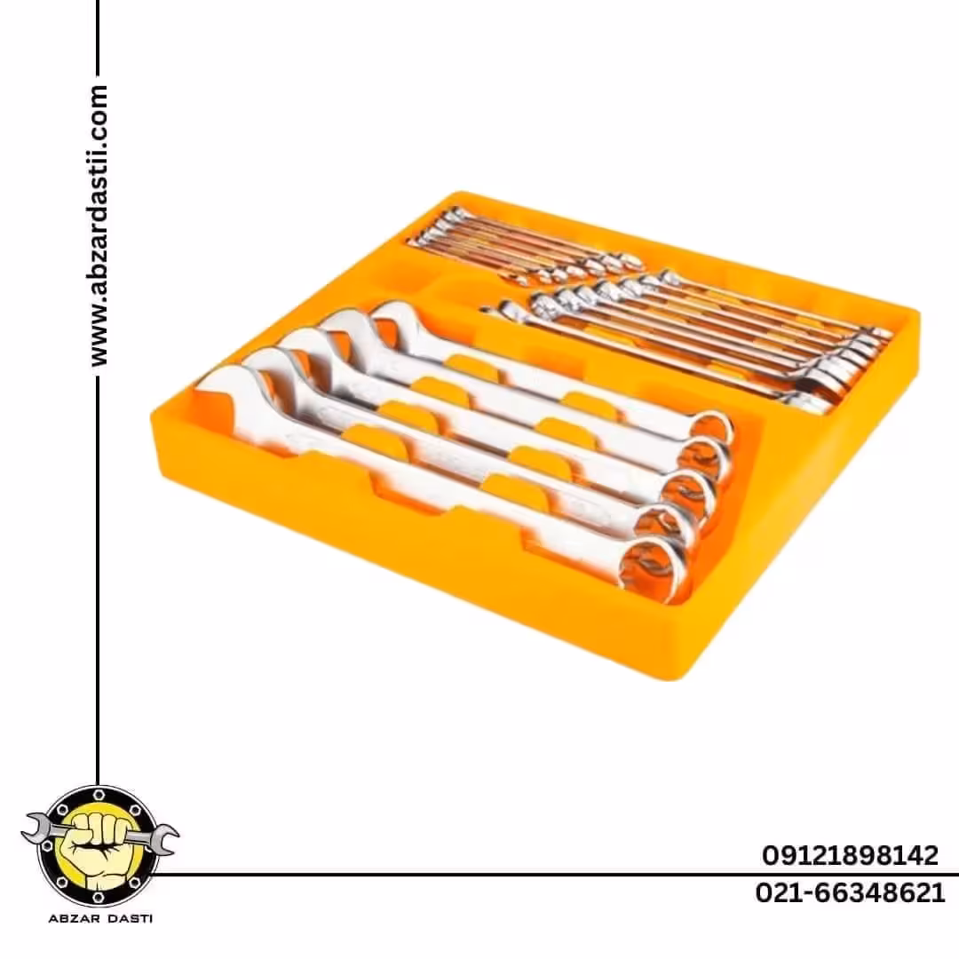 آچار یک سر تخت یک سر رینگی دینگی 11002