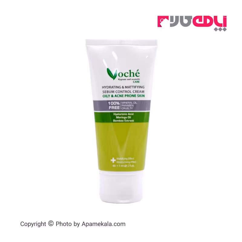 کرم آبرسان وچه voche مخصوص پوست‌ چرب و مستعد آکنه 60 میل
