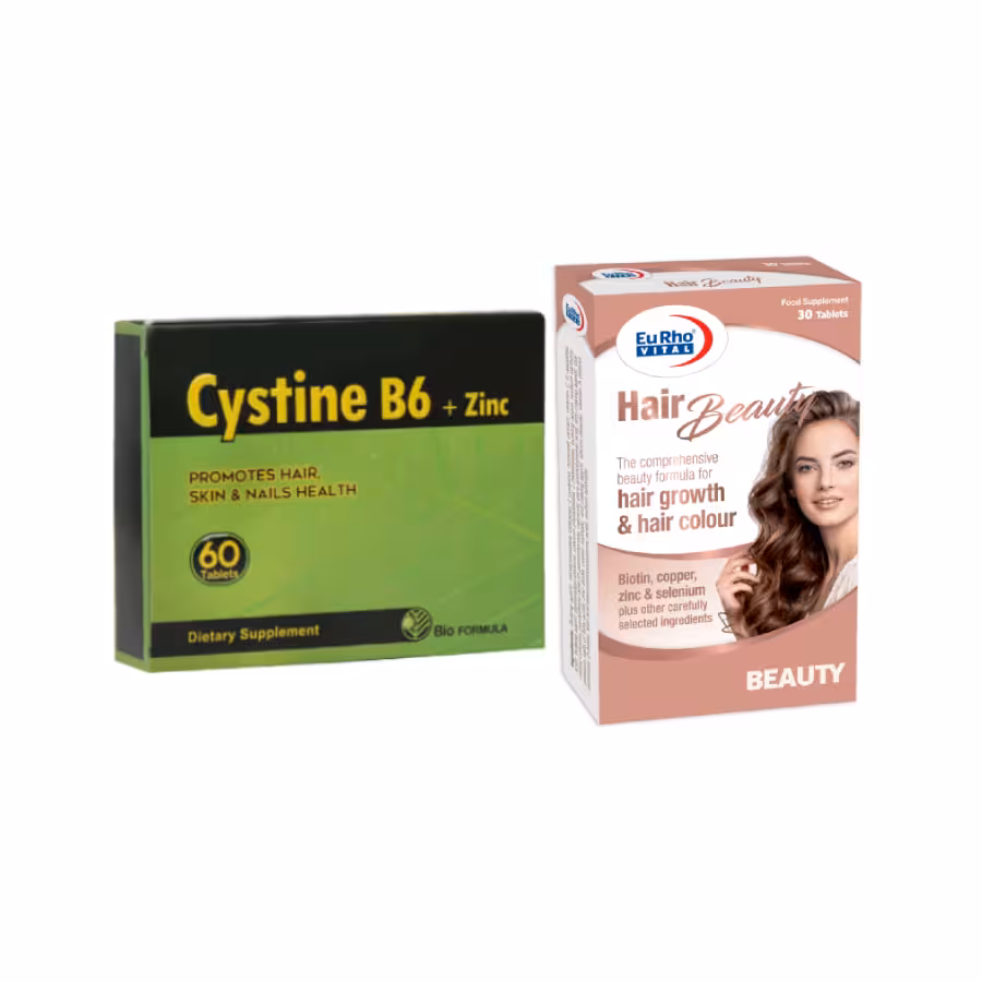 پک سیستین ب6 و هیر بیوتی داروسایت 24