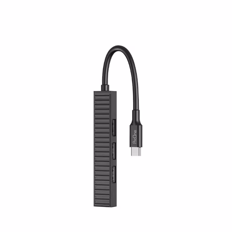 هاب USB-C پرووان 4 پورت مدل PHU553