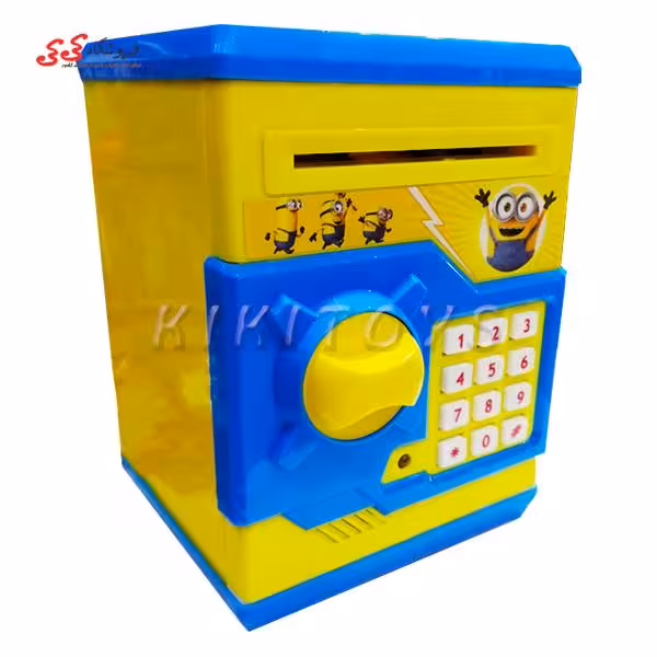 گاوصندوق رمز دار اسباب بازی مینیون MONEY SAFE BOX MINIONS 3001