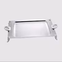 سینی متوسط نگین دار حلقه ای صادراتی یونیک کد 3819