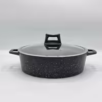 ماهیتابه دو دسته 26 سانت مشکی هادسون