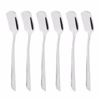 قاشق بستنی 6 پارچه یونیک مدل ناخنی