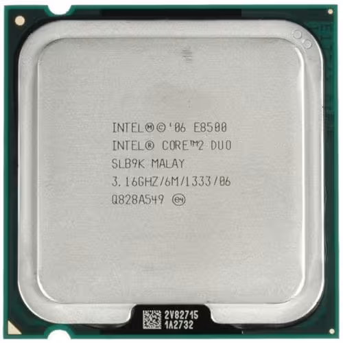 پردازنده Intel Core 2 Duo Processor E8500 (تری)