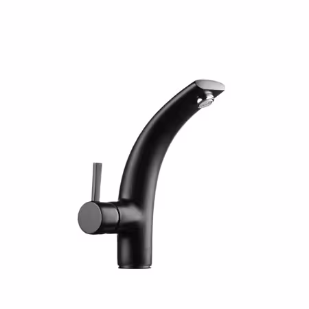 شیر روشویی مشکی KWC مدل زئوس